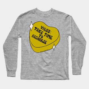 Virgo Conversation Heart Long Sleeve T-Shirt